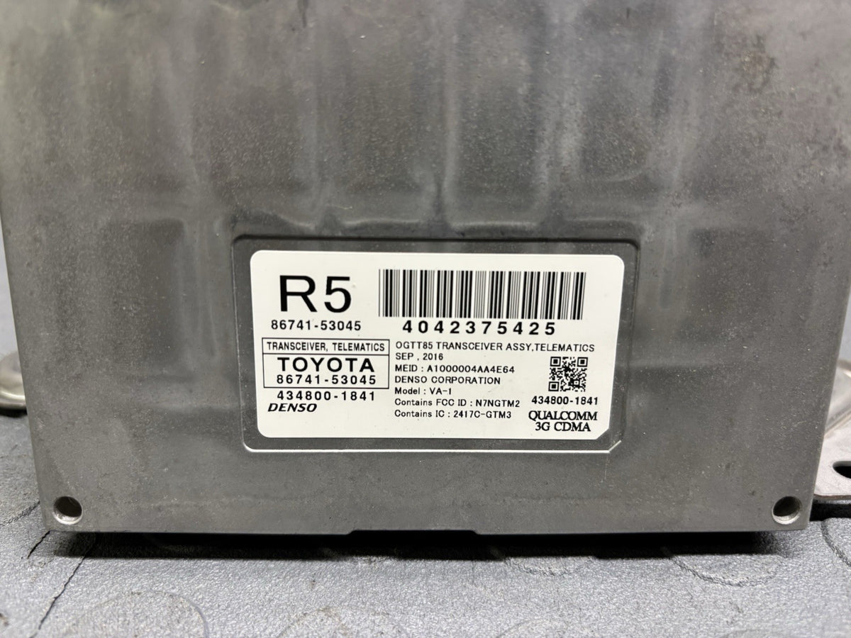 Lexus RC300 RC350 IS350 Telematics Receiver Control Module OEM 86741-53045