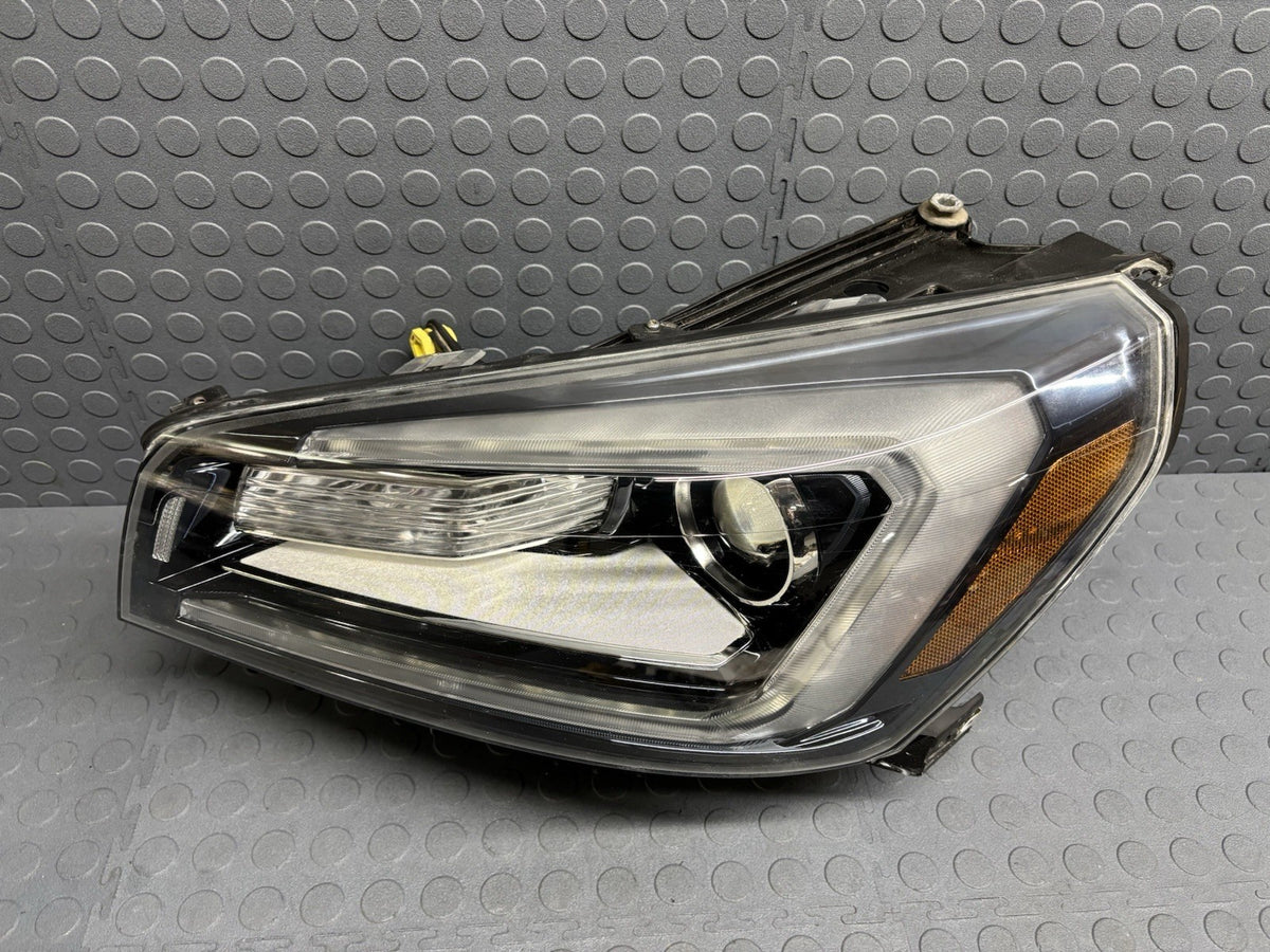 13-16 GMC ACADIA LEFT DRIVER SIDE HEADLIGHT HALOGEN HEADLAMP ALL TABS! COMPLETE!