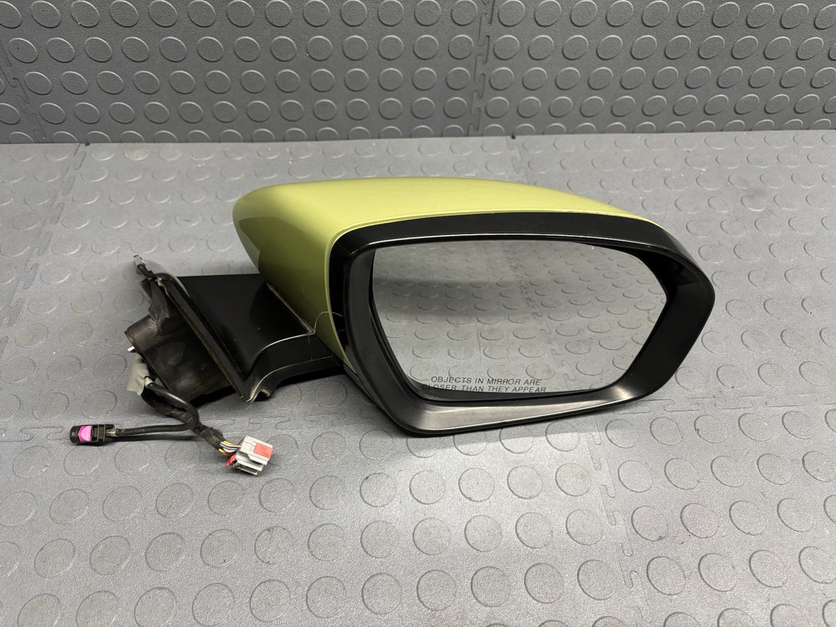 12-13 Range Rover Evoque L538 Right Side Rear View Mirror Power Camera GREEN