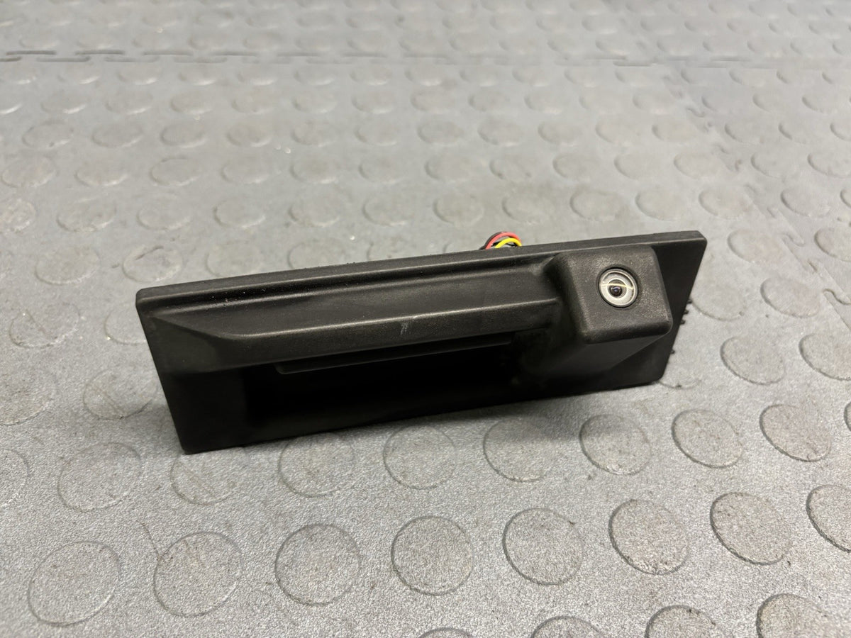 2010-2013 PORSCHE PANAMERA (970 G1) REAR TRUNK HANDLE w/ BACKUP REVERSE CAMERA