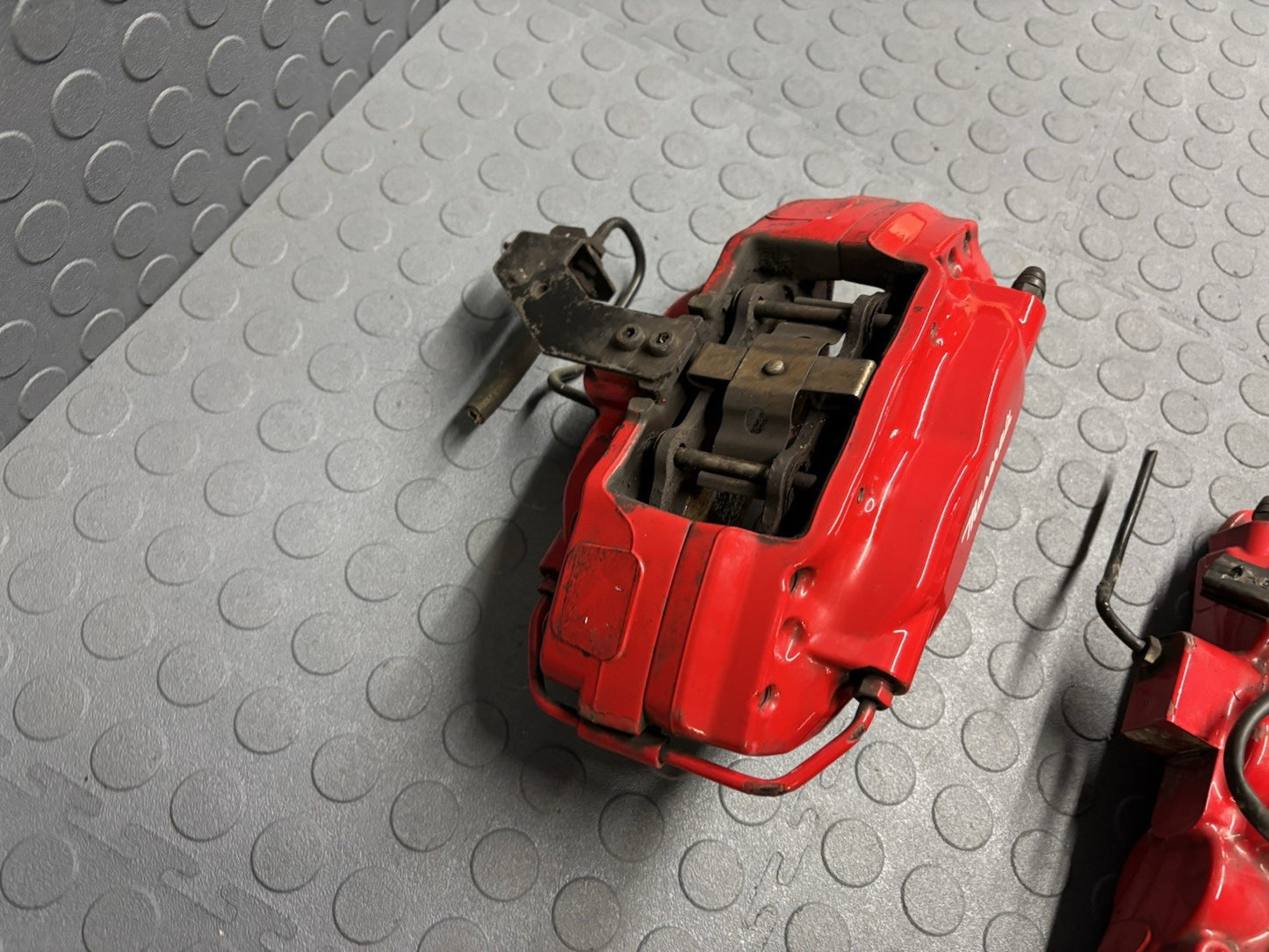 2014-2023 Maserati Quattroporte Ghibli SQ4 6 Pot Brembo Brake Caliper Set Red