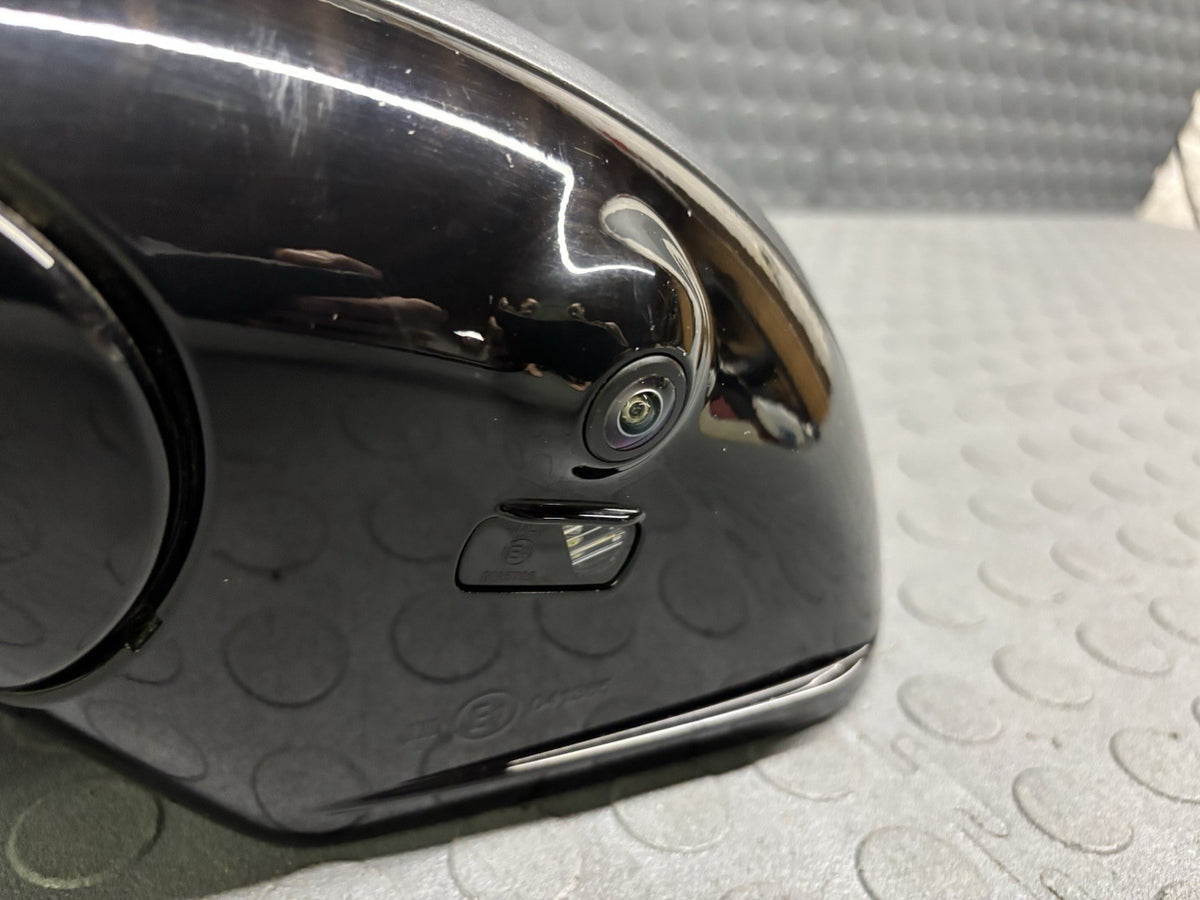 W213 MERCEDES E63 AMG LEFT DOOR MIRROR BLIND ZONE CAMERA GPS COMPLETE NICE GRAY