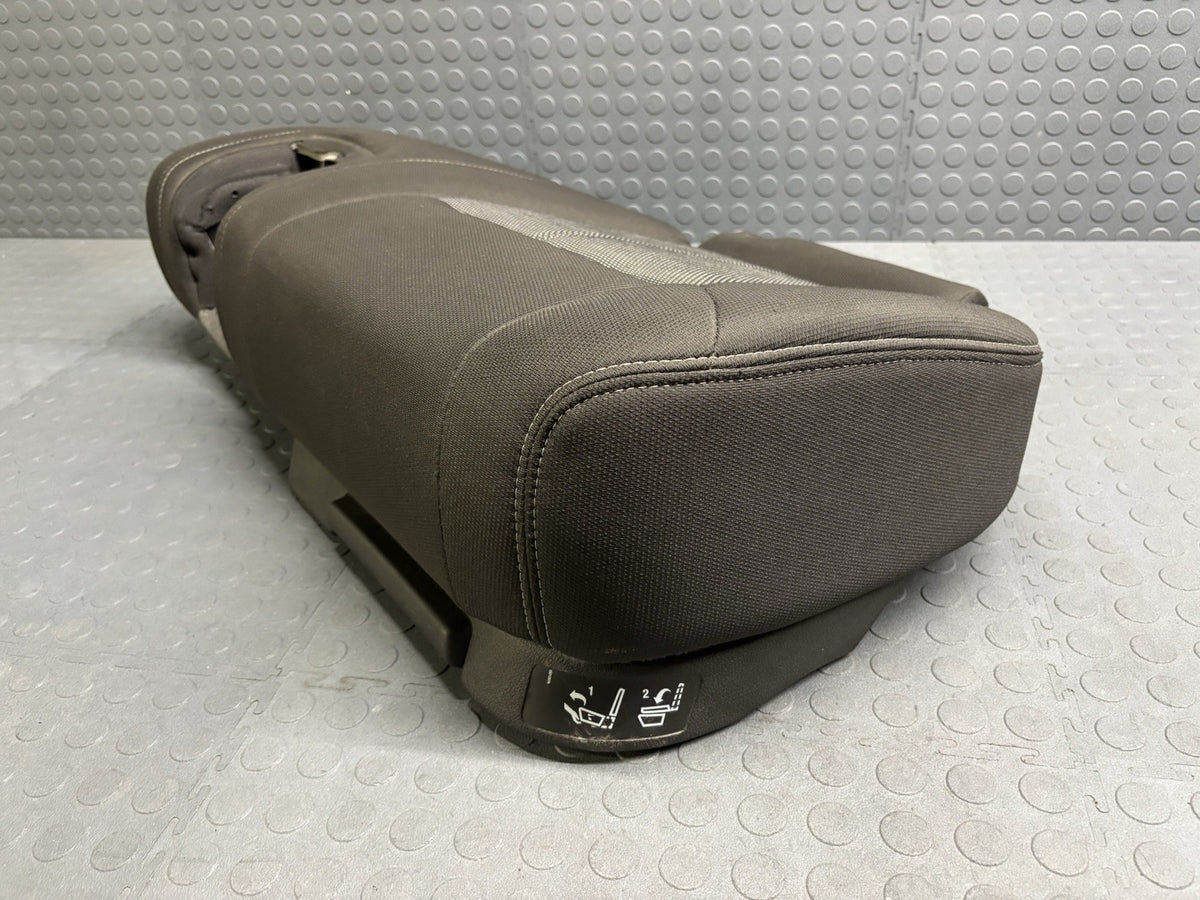 06-10 HUMMER H3 REAR LEFT SIDE DRIVER SEAT LOWER CUSHION BOTTOM BLACK CLOTH NICE