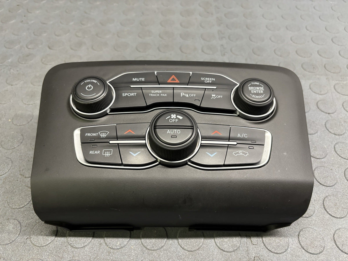 2017-2023 Dodge Charger Temperature Control Switch Panel Super Track Pak Sport