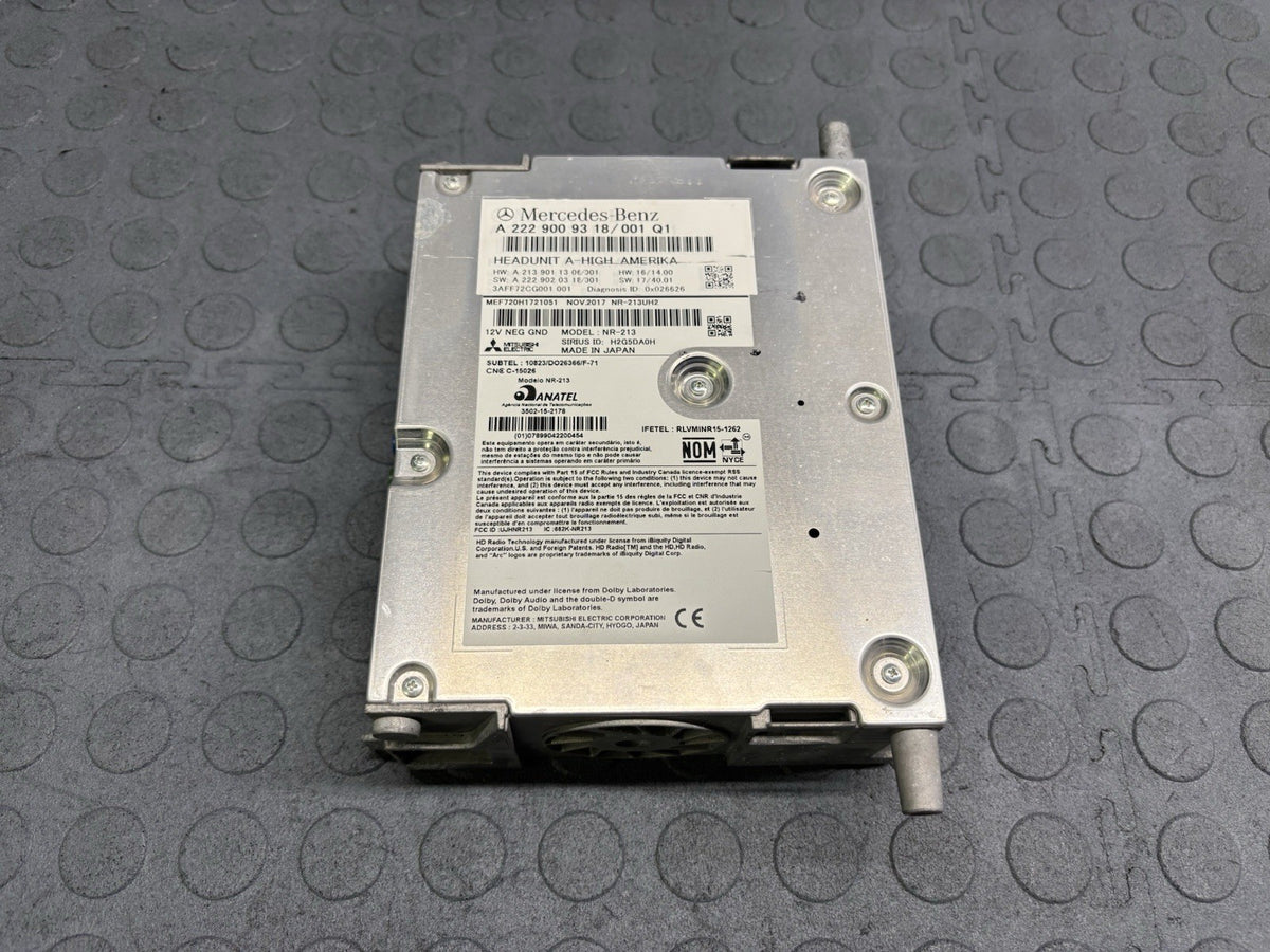 2018 Mercedes E63s AMG Audio Radio Receiver Unit OEM A2229009318