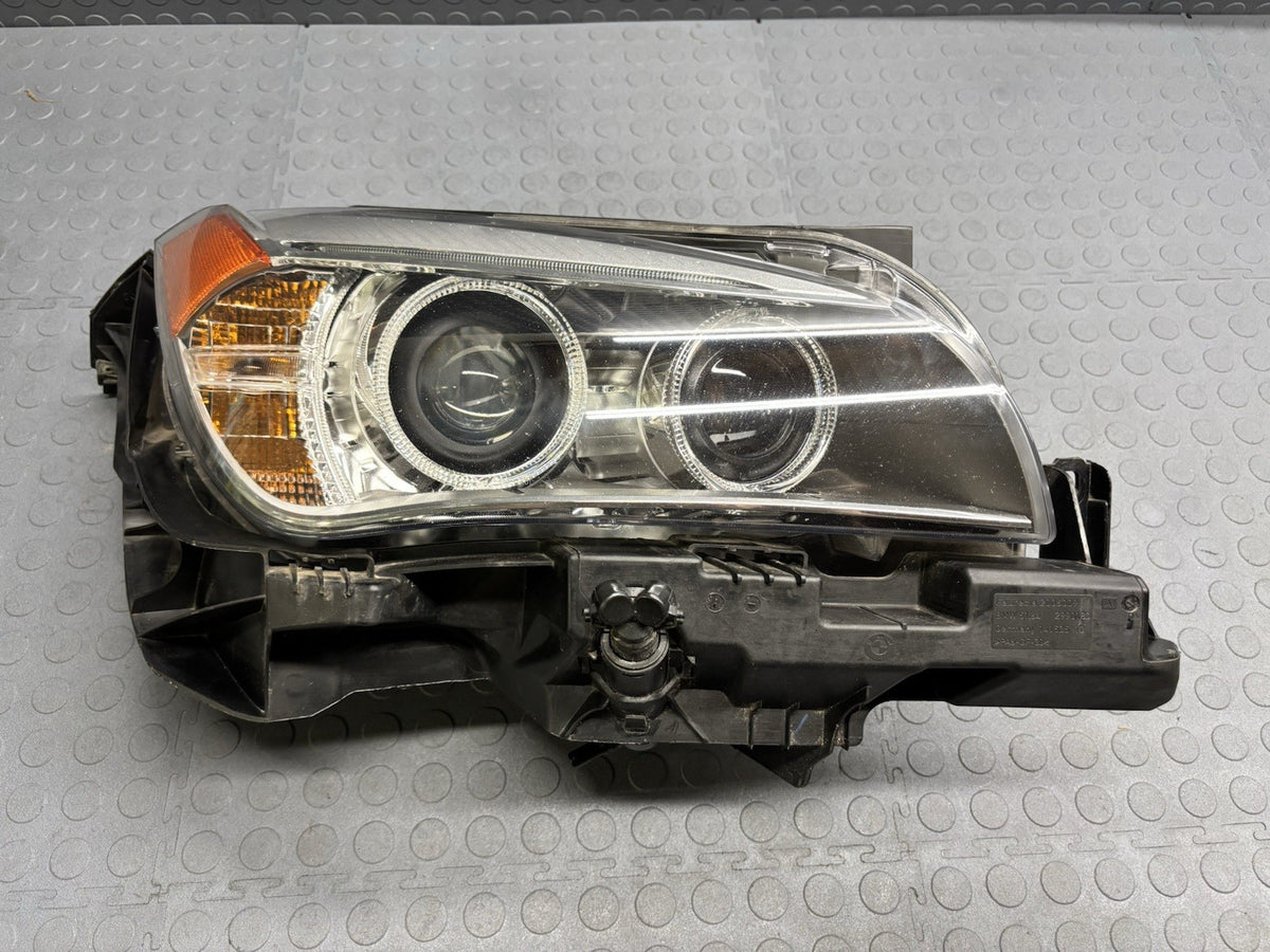 13 14 15 BMW E84 X1 HEADLIGHT RIGHT PASSENGER HID XENON ADAPTIVE COMPLETE NICE!