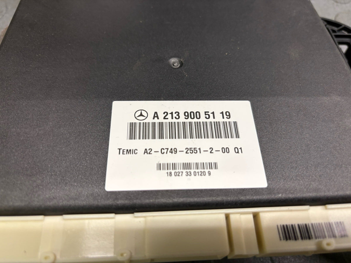 2018 Mercedes E63s AMG Temic Suspension Control Module OEM A2139005119