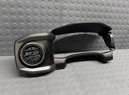 2016-2022 TOYOTA TACOMA DASH VENT INSTRUMENT SPEEDOMETER CLUSTER BEZEL BLACK OEM