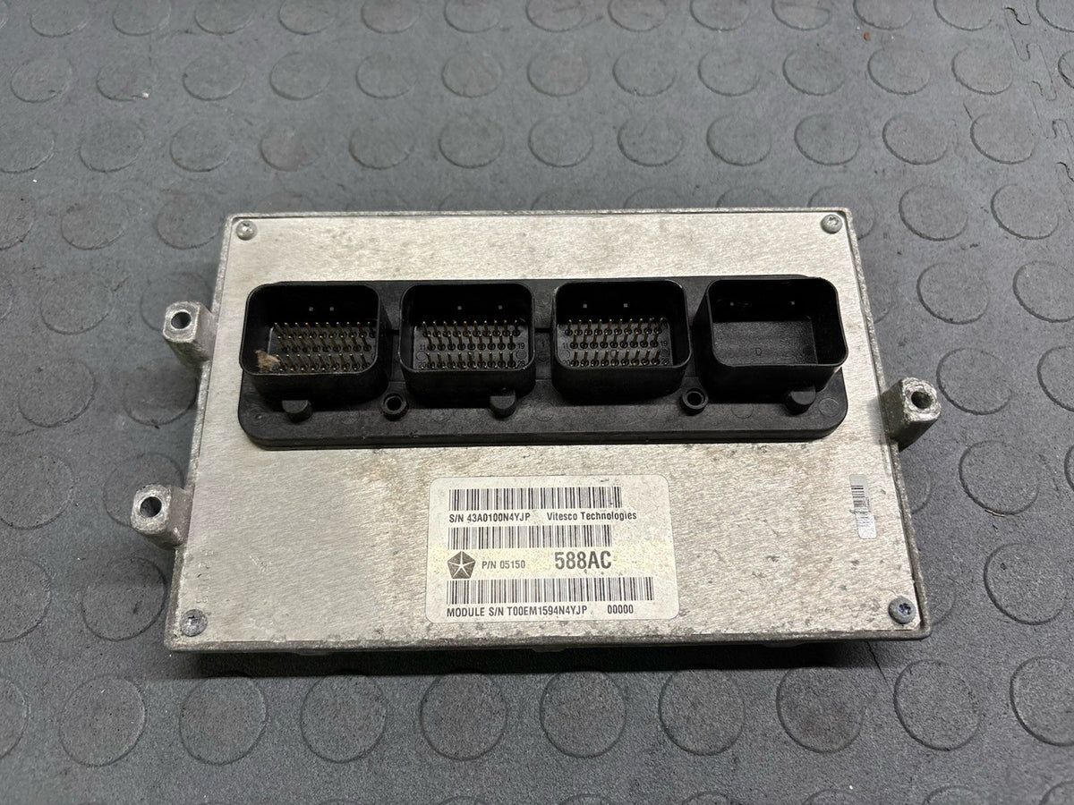 2011 JEEP CHEROKEE DURANGO 3.6L ENGINE CONTROL COMPUTER ECM ECU 05150588AC