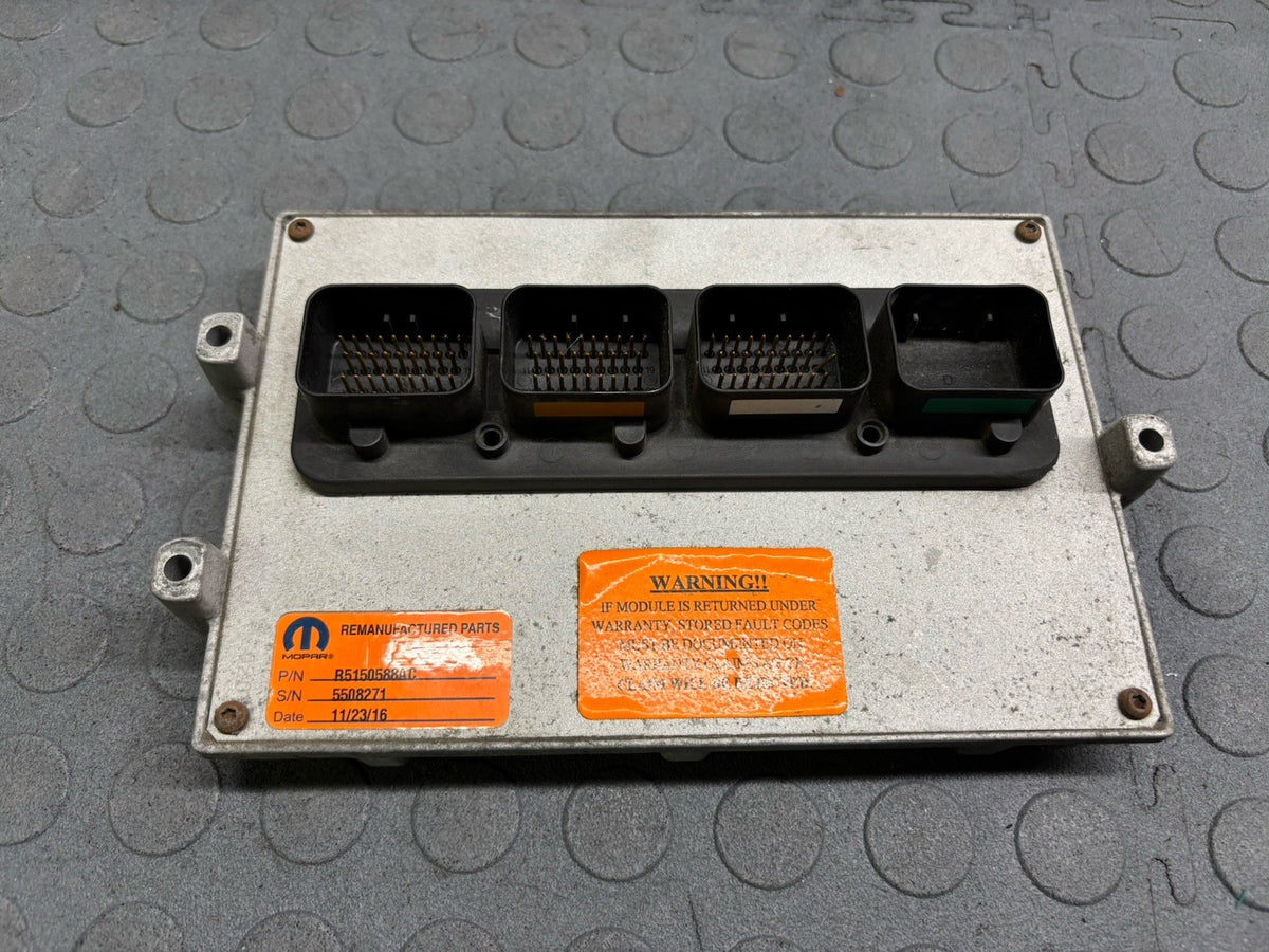 2011 Jeep Grand Cherokee 3.6L ENGINE COMPUTER MODULE ECM REMAN 5150588AC