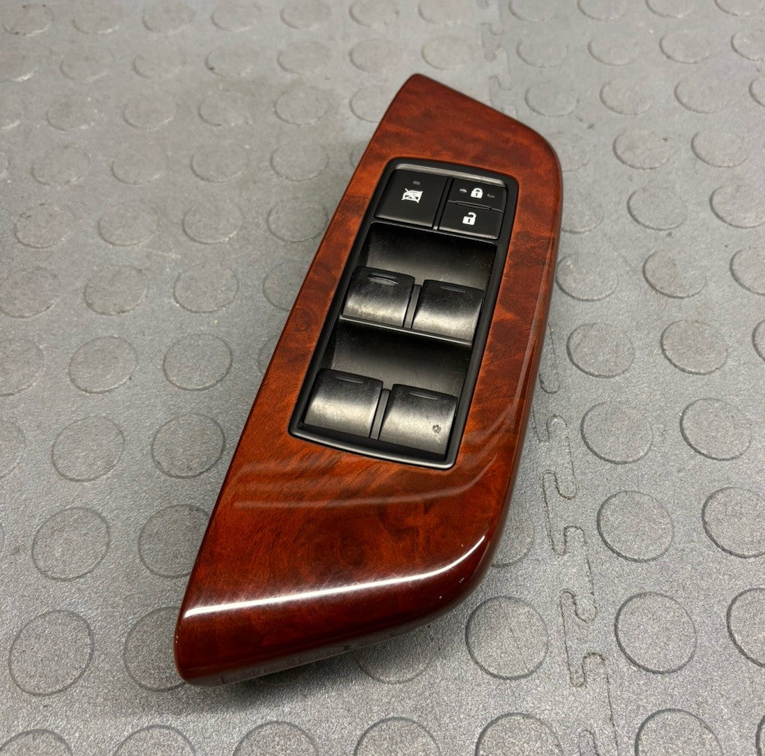 10-12 Lexus HS250h Front Left Driver Master Door Window Switch W/ Bezel