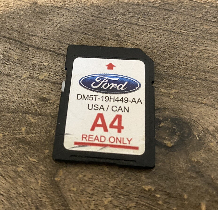 FORD LINCOLN Escape  Edge Navigation SD CARD Map OEM Version A4 DM5T-19H449-AA