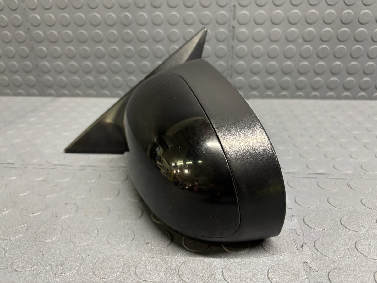 02-05 Ford Thunderbird Left Driver Side Rear View Door Mirror BLACK Needs Glass