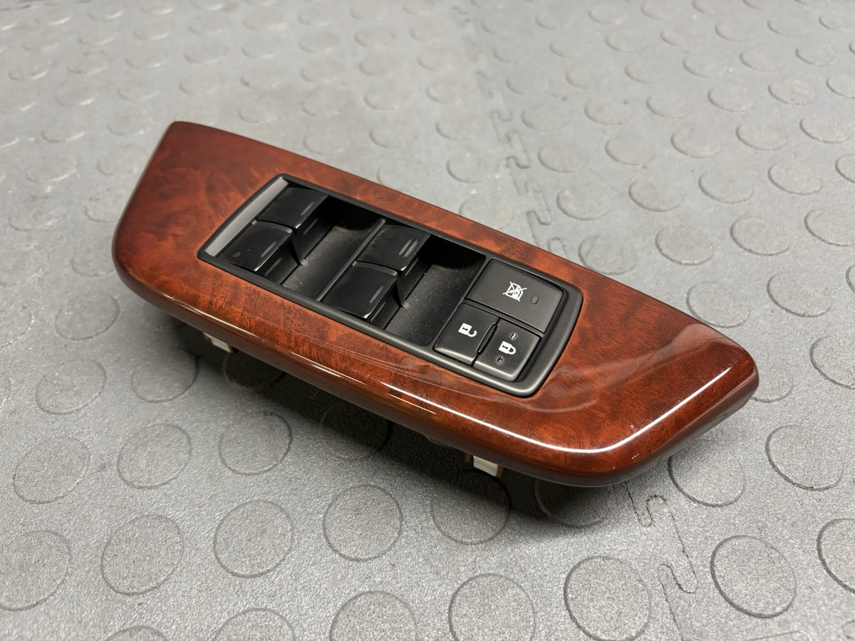 10-12 Lexus HS250h Front Left Driver Master Door Window Switch W/ Bezel
