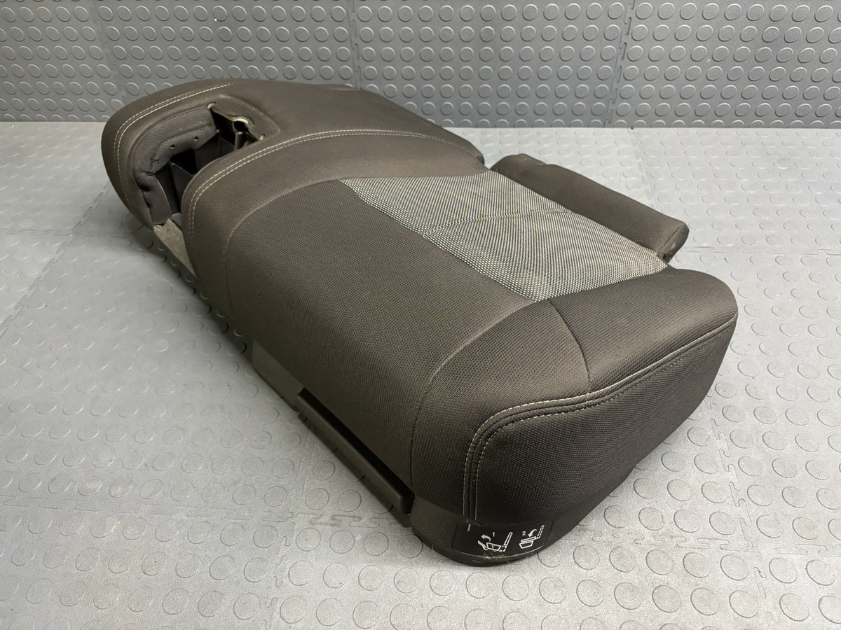 06-10 HUMMER H3 REAR LEFT SIDE DRIVER SEAT LOWER CUSHION BOTTOM BLACK CLOTH NICE