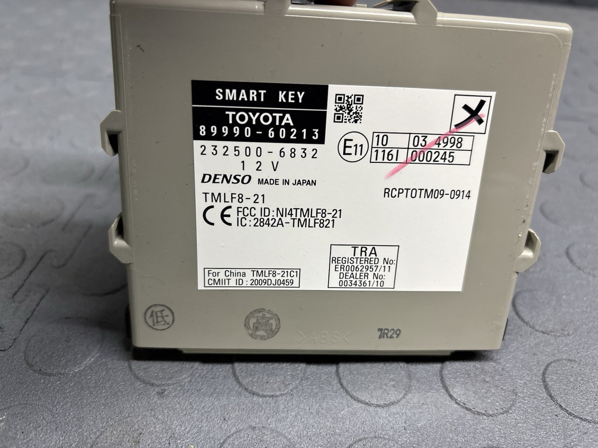 Lexus GX460 Smart Key Keyless Entry Control Module OEM 89990-60213