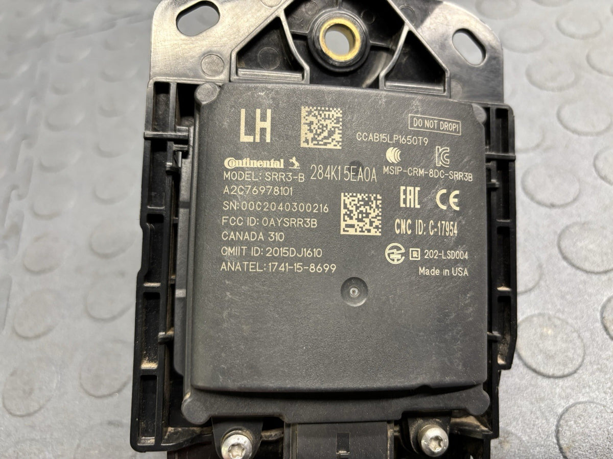 2020-2022 NISSAN REAR LEFT BLIND SPOT RADAR MODULE SENSOR WITH BRACKET OEM