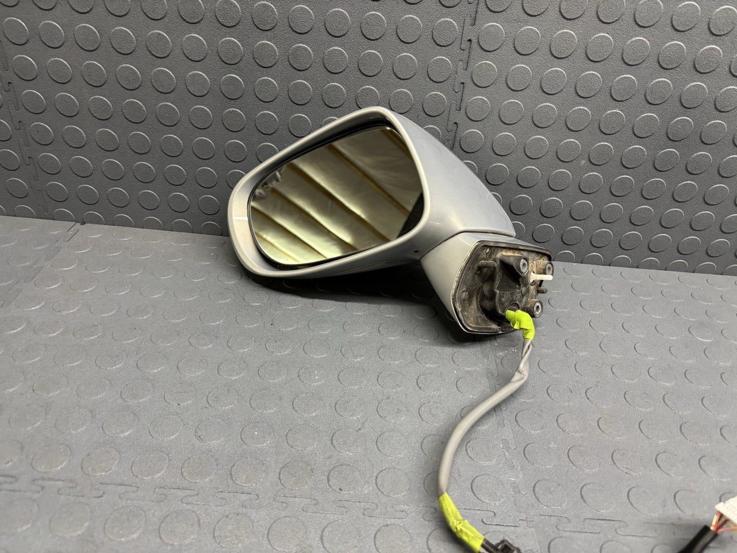 10-12 Lexus HS250H Left Driver Side Door Mirror Silver Opal Mica 1H0