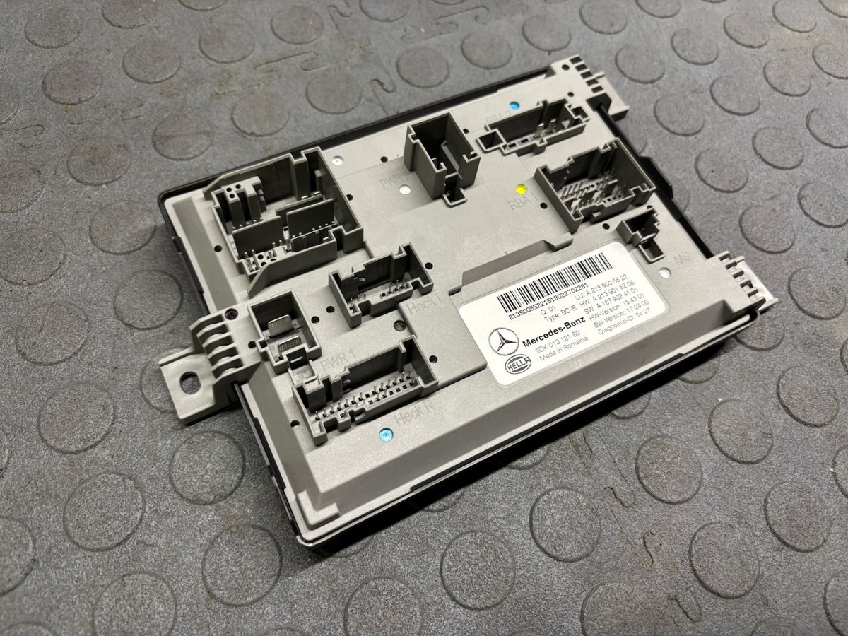 2018 Mercedes E63 AMG Rear SAM Control Unit ID A2139005522