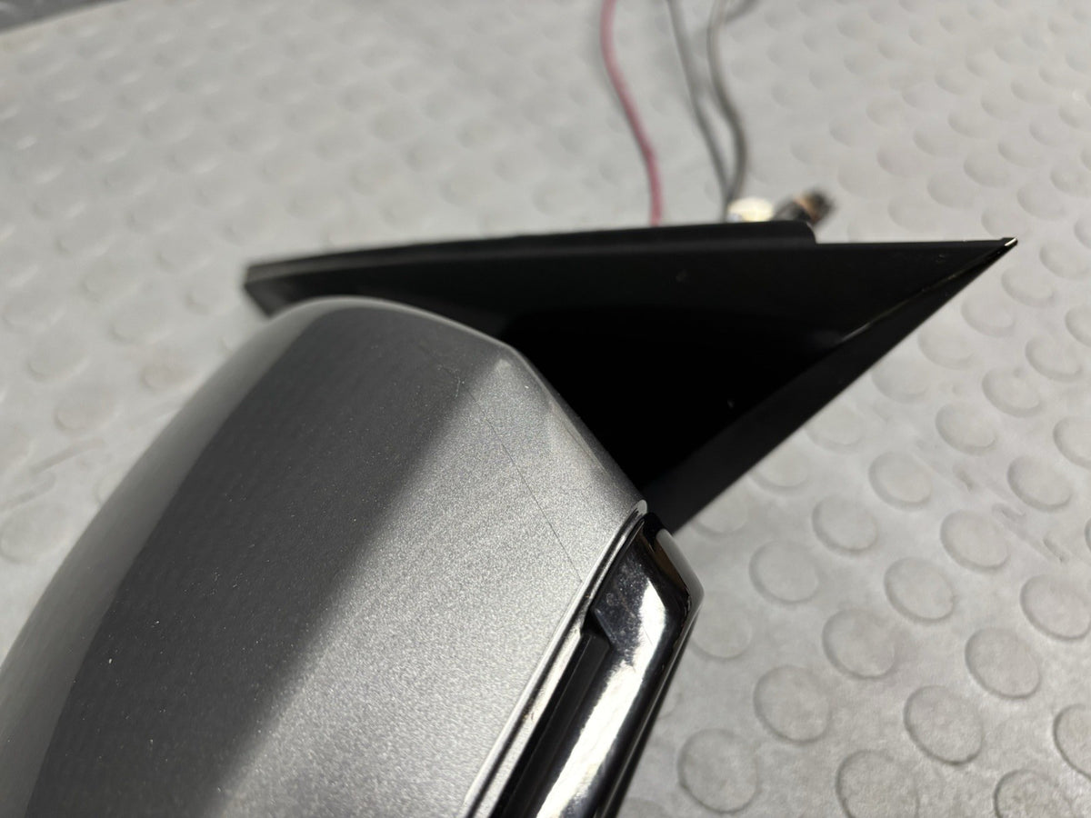 W213 MERCEDES E63 AMG LEFT DOOR MIRROR BLIND ZONE CAMERA GPS COMPLETE NICE GRAY