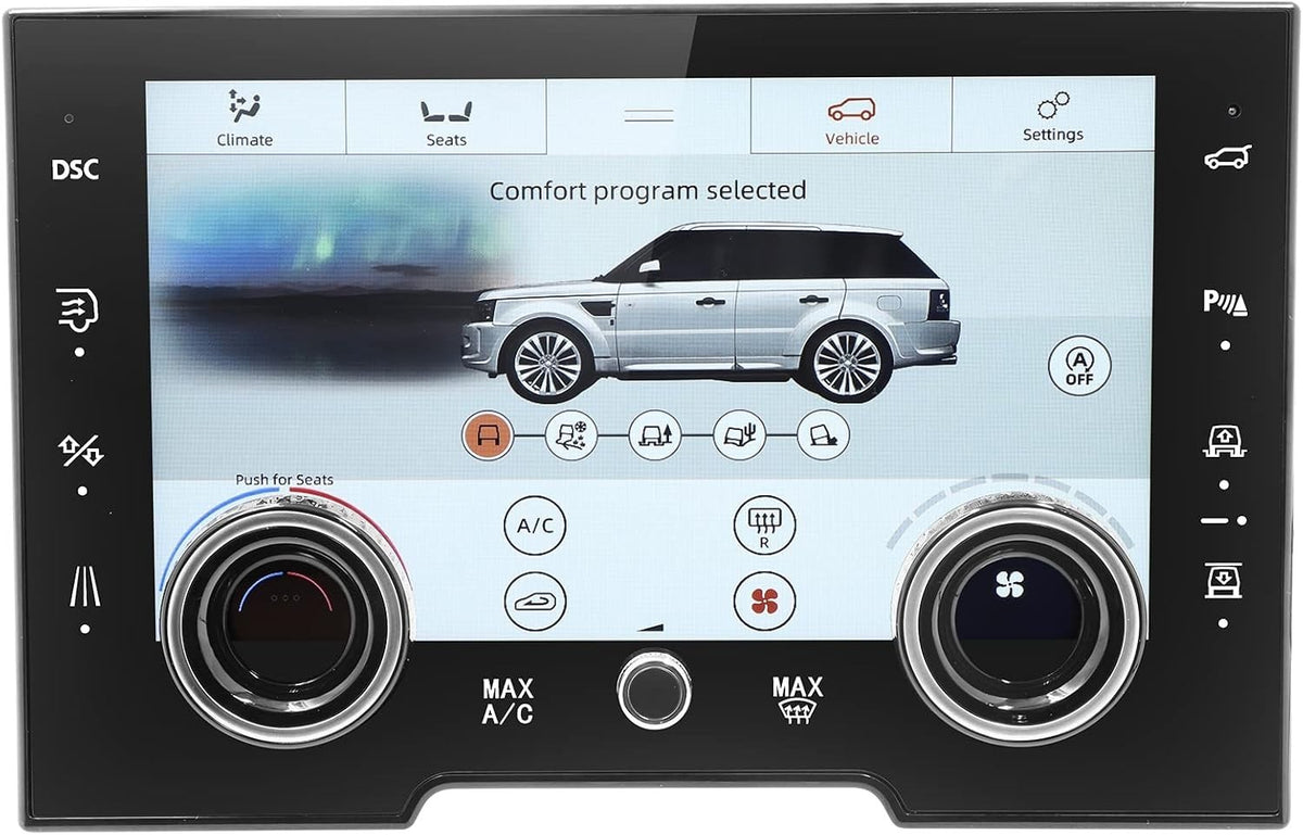 10.4" Touch screen AC Panel Climate Control Range Rover L322 V8 02-04 UPGRADE