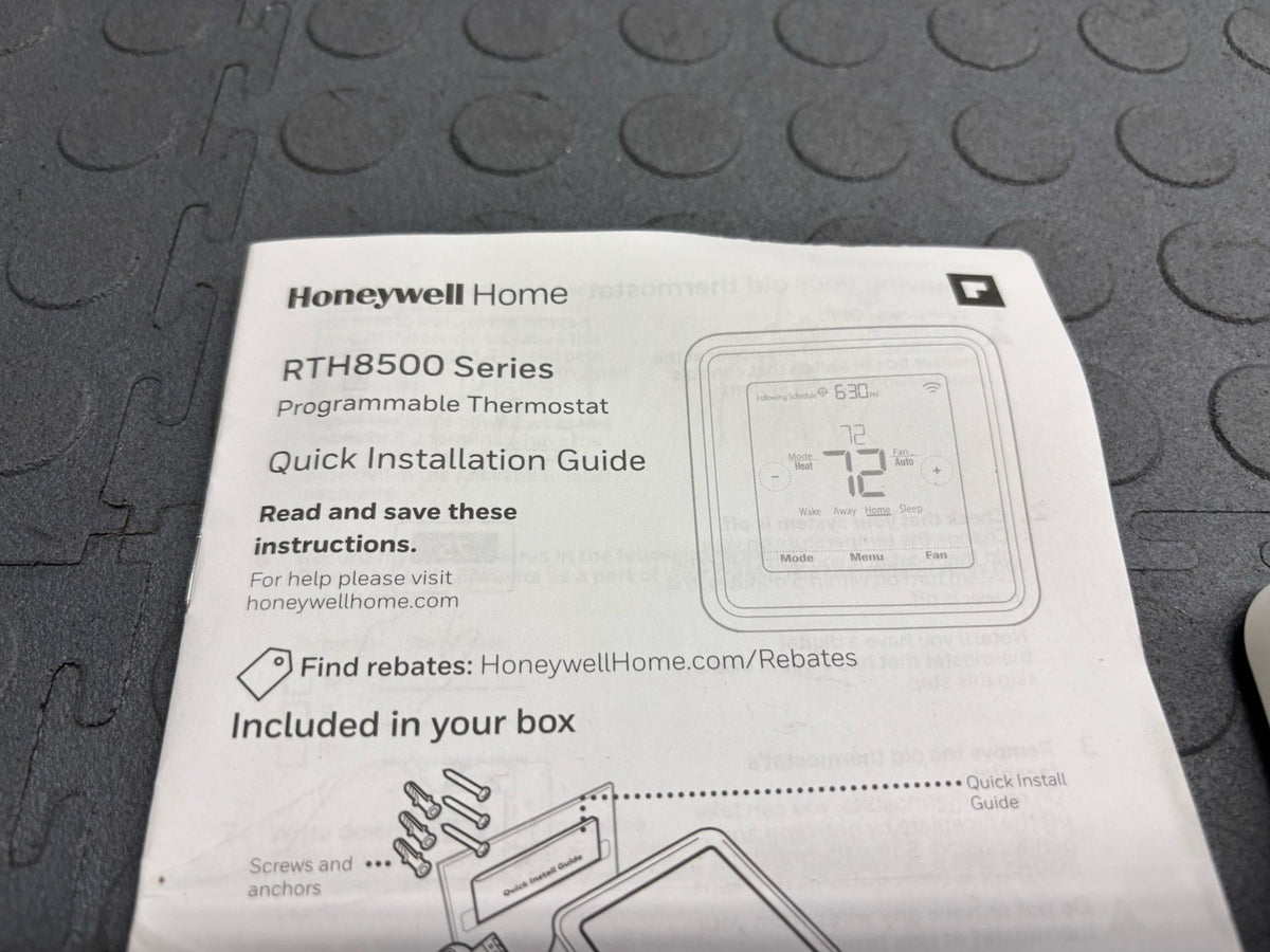 Honeywell Thermostat RTH8500D Touchscreen 7 Day Programmable New No Box