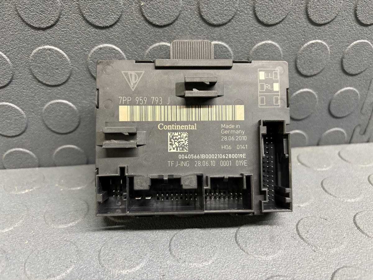 10-16 Panamera 970 Front Driver Side Left LH Door Control Module Unit OEM