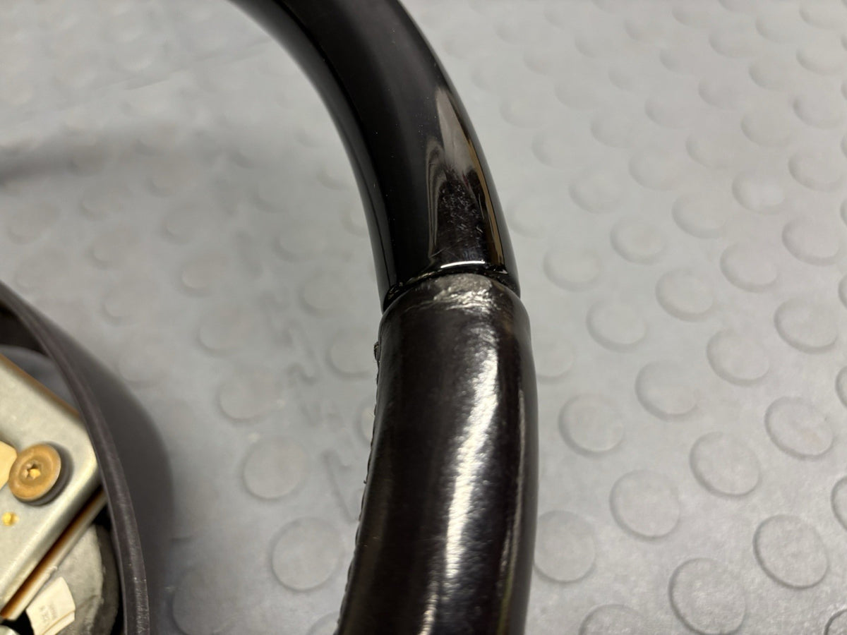 02-05 Ford Thunderbird Steering Wheel Black Wood & Leather OEM