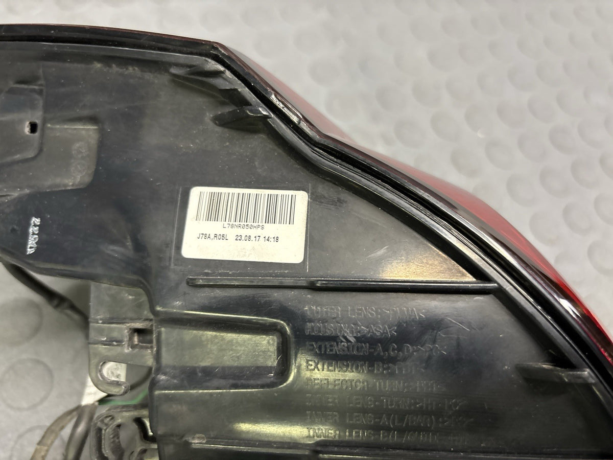 2016 - 2023 MAZDA CX-9 LEFT DRIVER SIDE OUTER TAILLIGHT TAIL LIGHT LAMP OEM CX9