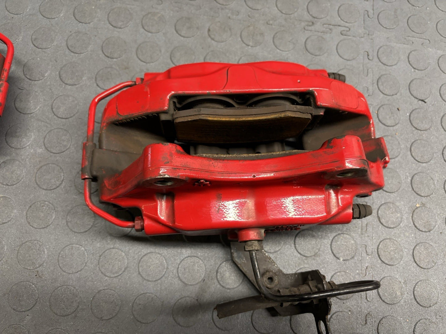 2014-2023 Maserati Quattroporte Ghibli SQ4 6 Pot Brembo Brake Caliper Set Red