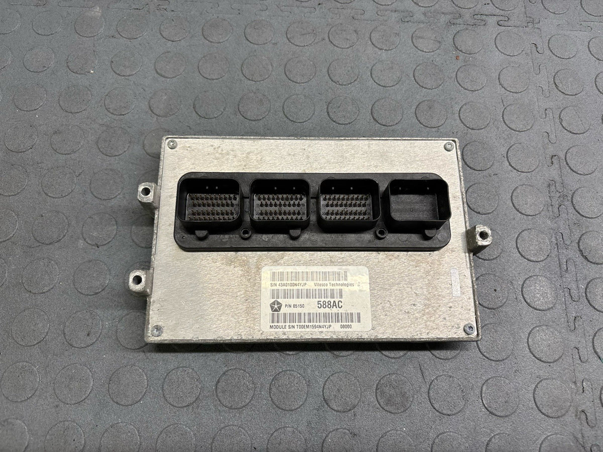 2011 JEEP CHEROKEE DURANGO 3.6L ENGINE CONTROL COMPUTER ECM ECU 05150588AC