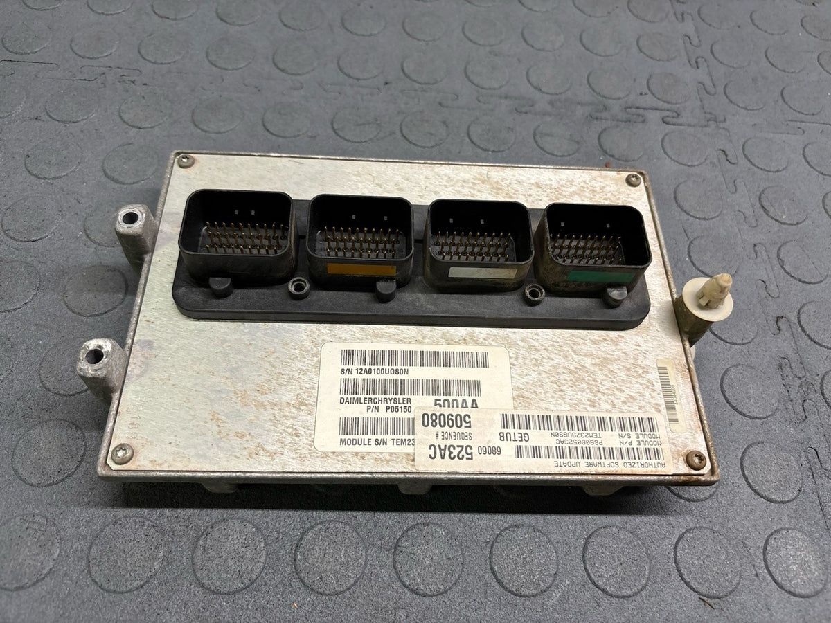 2010 JEEP Commander Grand Cherokee Engine Computer ECU 5.7L HEMI V8 68060523AC
