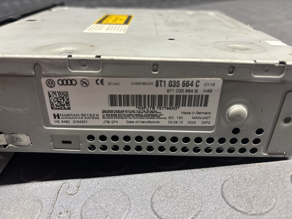 AUDI A4 A5 S4 S5 - DASH MMI Multimedia Control Receiver 8T1035664C