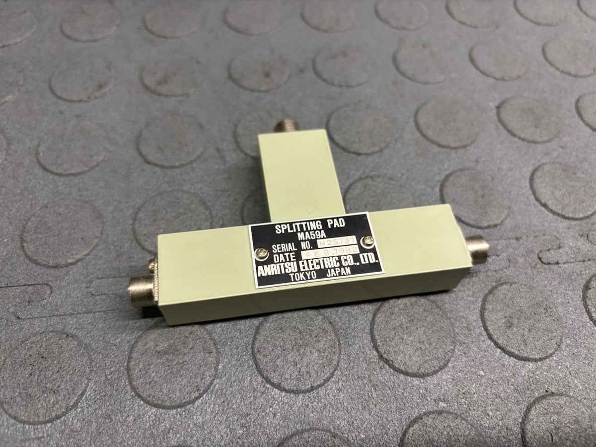 ANRITSU MA59A SPLITTING PAD ATT Long Lines Vintage