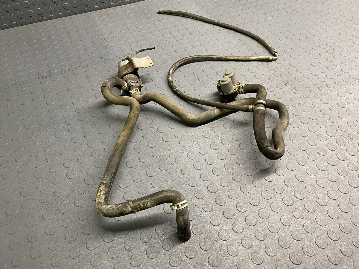 R170 MERCEDES SLK CLASS HVAC HEATER CONTROL DUO VALVE AUX COOLANT PUMP AND LINES